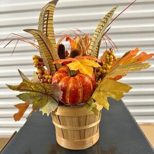 Autumn Harvest Pumpkin Arrangement